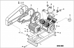 Запасные части для компрессора DKS 800